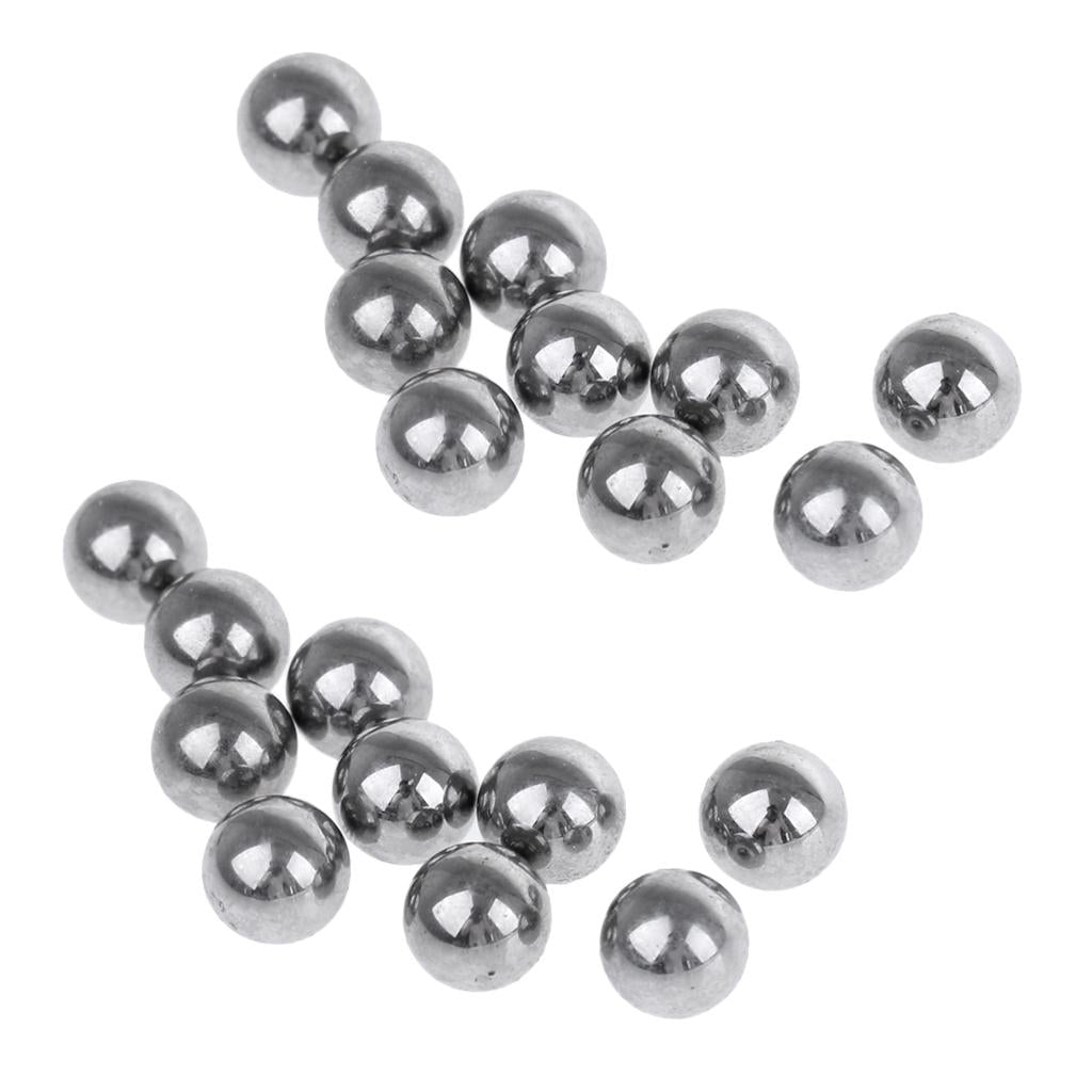 20Pcs 4.7/6.3 MM Bicycle Mountain Bike Hub Axis of Steel Ball Bearing 6.3mm
