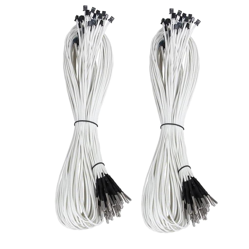 2x 3D Printer Part HT-NTC100K Thermistor Temperature Sensor High Temperature