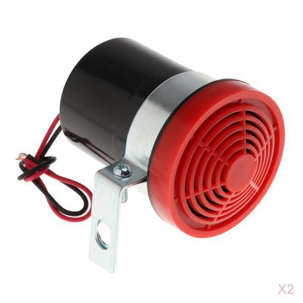 2X 12V Reversing Alarm Backup Horn Reverse Siren Beeper Buzzer Warning Alert