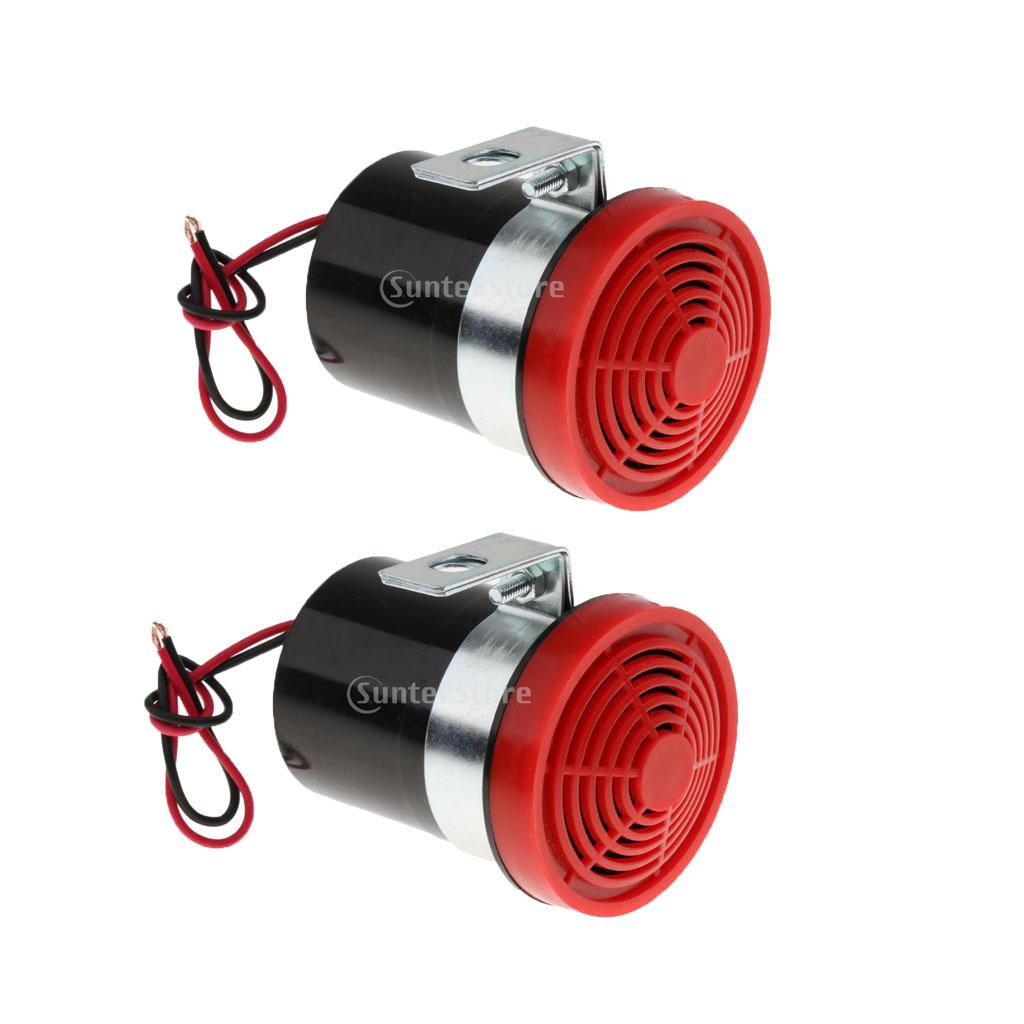2X 12V Reversing Alarm Backup Horn Reverse Siren Beeper Buzzer Warning Alert