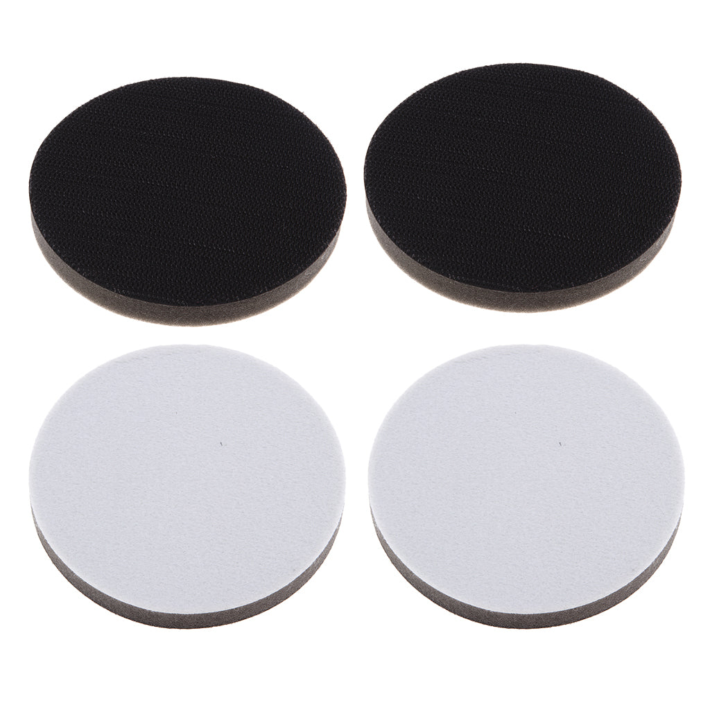 4x Cushion Interface Pad For Hook&Loop Sanding Disc Backing Pads 6 150mm"