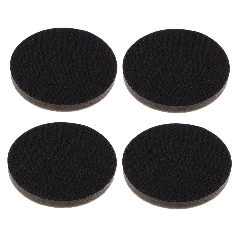 4x Cushion Interface Pad For Hook&Loop Sanding Disc Backing Pads 6 150mm"