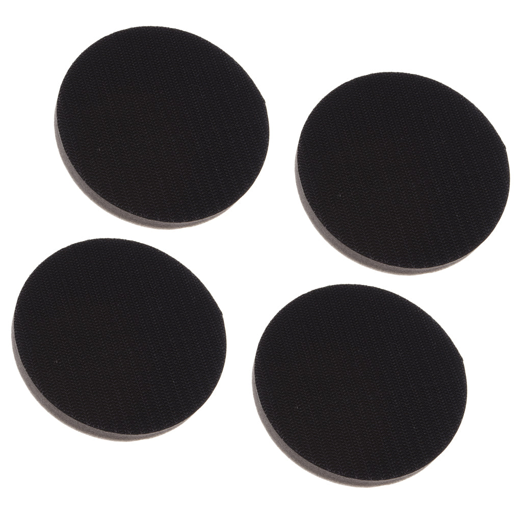 4x Cushion Interface Pad For Hook&Loop Sanding Disc Backing Pads 3Inch 75mm