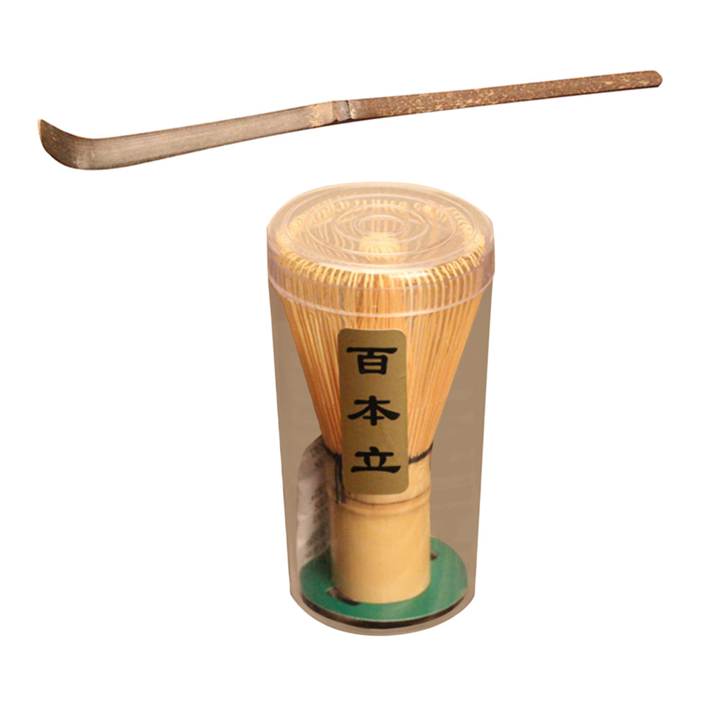 Bamboo Chasen Matcha Powder Whisk Tool with Set for Tea Ceremony
