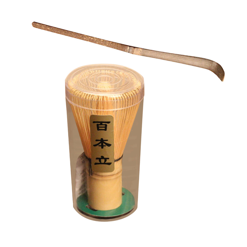 Bamboo Chasen Matcha Powder Whisk Tool with Set for Tea Ceremony