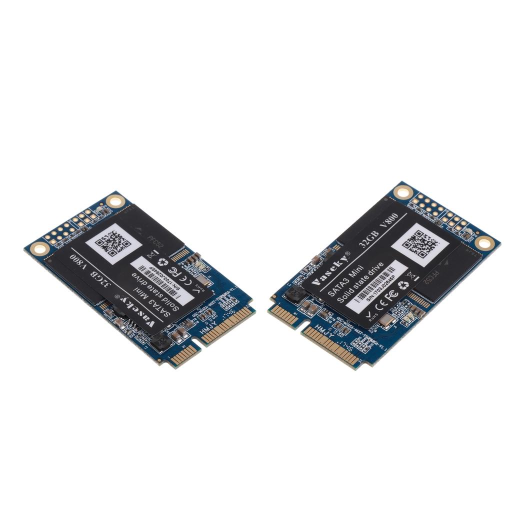 2Pcs SATA Solid State Drive SSD 1.8'' Laptop Game Mini Hard Drive for PC 32G