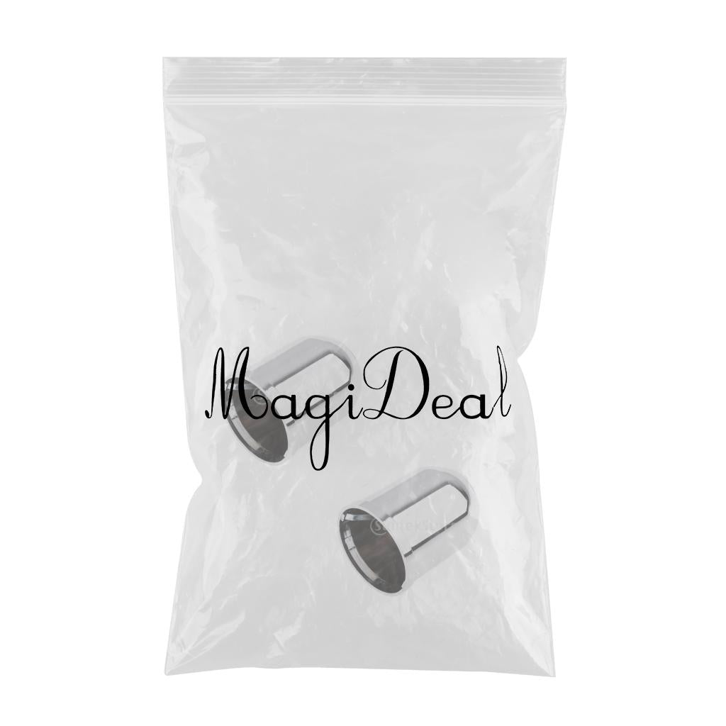 2x 50mm Chrome Tow Bar Ball Cover Cap Car Towing Hitch Towball Protect