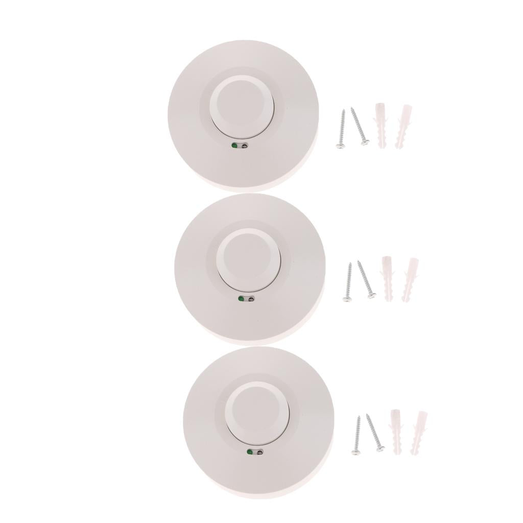 3X DC12V Microwave Radar Sensor Body Motion Detector Light Control Switch
