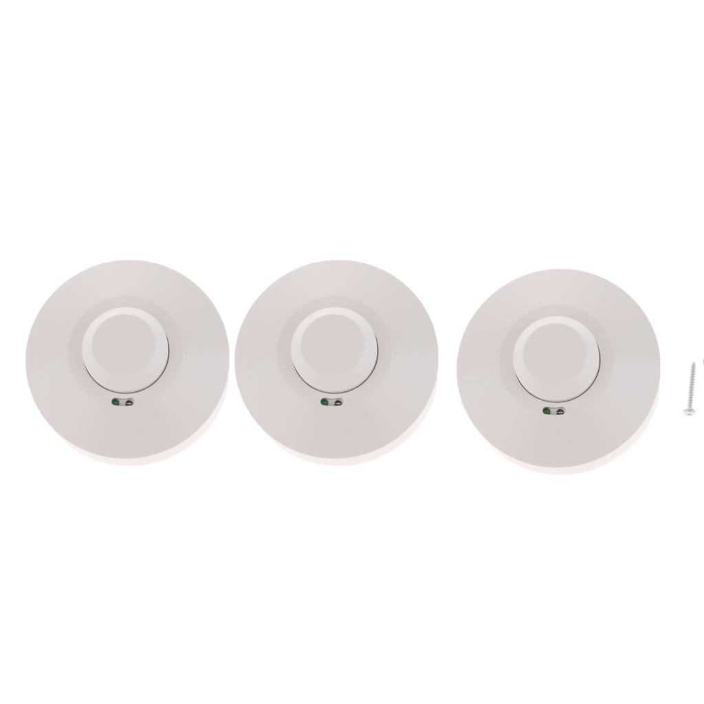 3X DC12V Microwave Radar Sensor Body Motion Detector Light Control Switch
