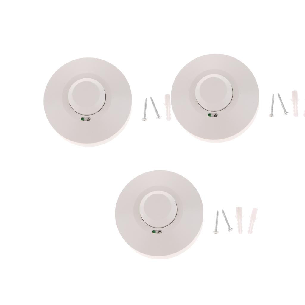 3X DC12V Microwave Radar Sensor Body Motion Detector Light Control Switch