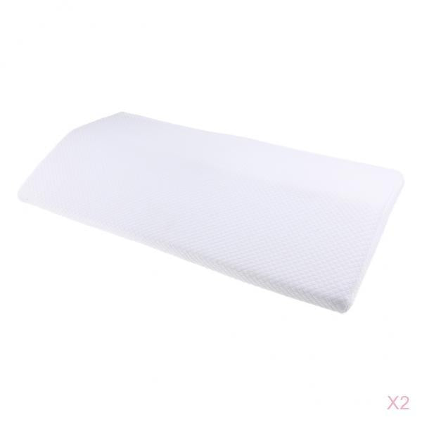 2X Pregnant Women Memory Foam Lumbar Pillow Orthopedic Waist Support Cushion