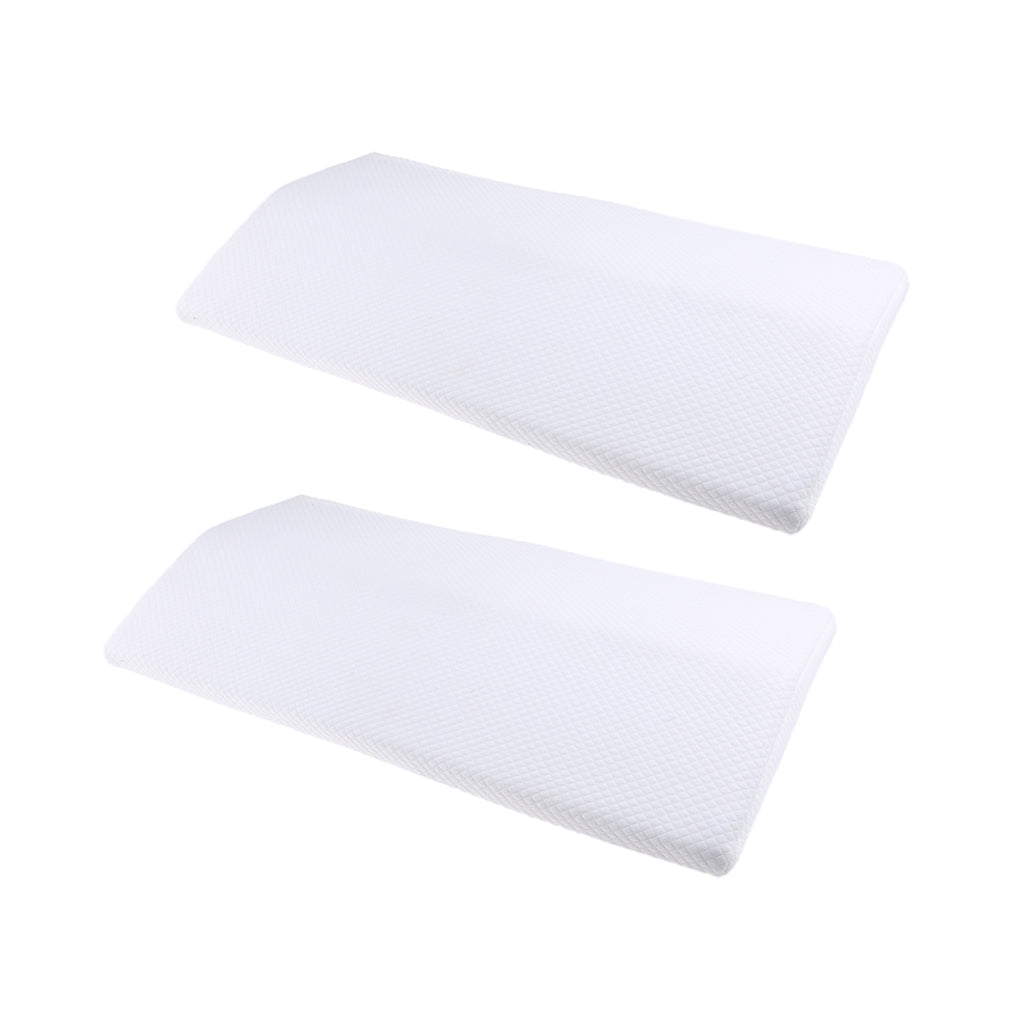 2X Pregnant Women Memory Foam Lumbar Pillow Orthopedic Waist Support Cushion