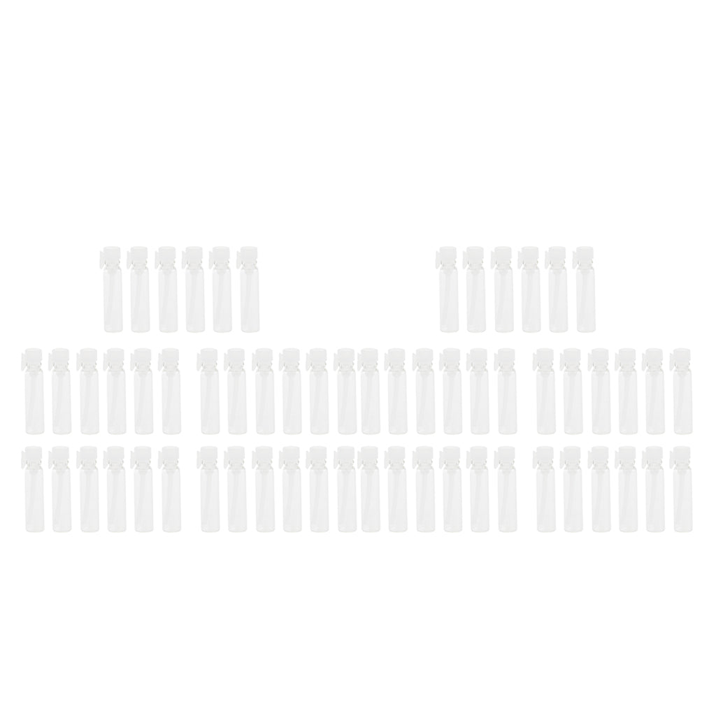 60X Mini Empty Perfume Trial Bottle Sample Vial Essential Oil Jar Cannings