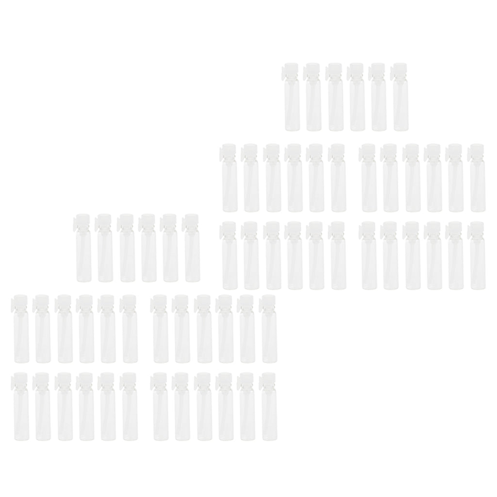 60X Mini Empty Perfume Trial Bottle Sample Vial Essential Oil Jar Cannings