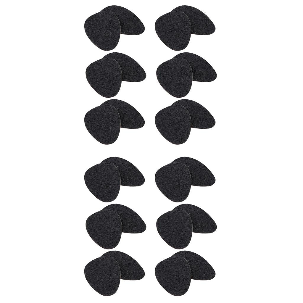 12Pair Self-Adhesive Anti-Slip Rubber Sole Shoe Sticker Pads Heels Protector
