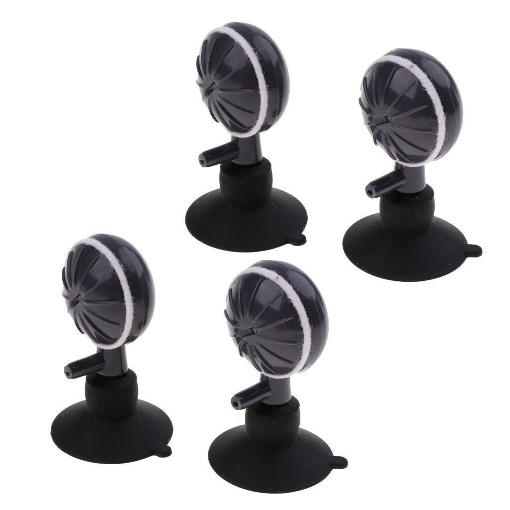 4PCS Aquarium Fish Tank Air Stone Pump Oxygen Bubbles Refiner Generator