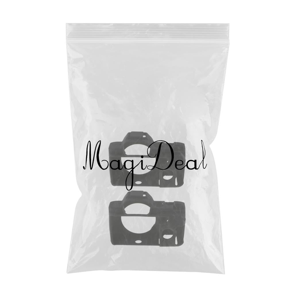 2Pcs Silicone Case Cover Protector Housing Shell for Sony A7R A7S A7 Camera