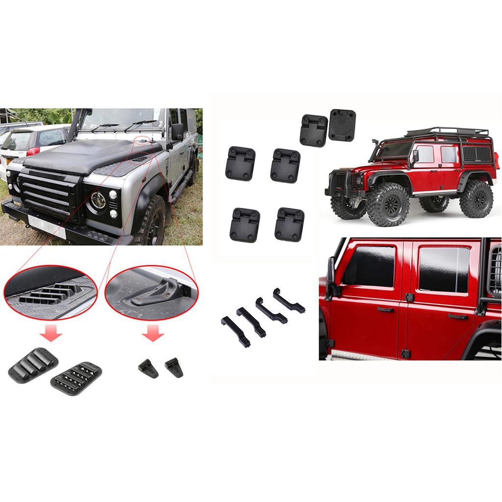 1/10 RC Rock Crawler Handles&Hinges&Cover for TRX-4 TRX4 Car Parts