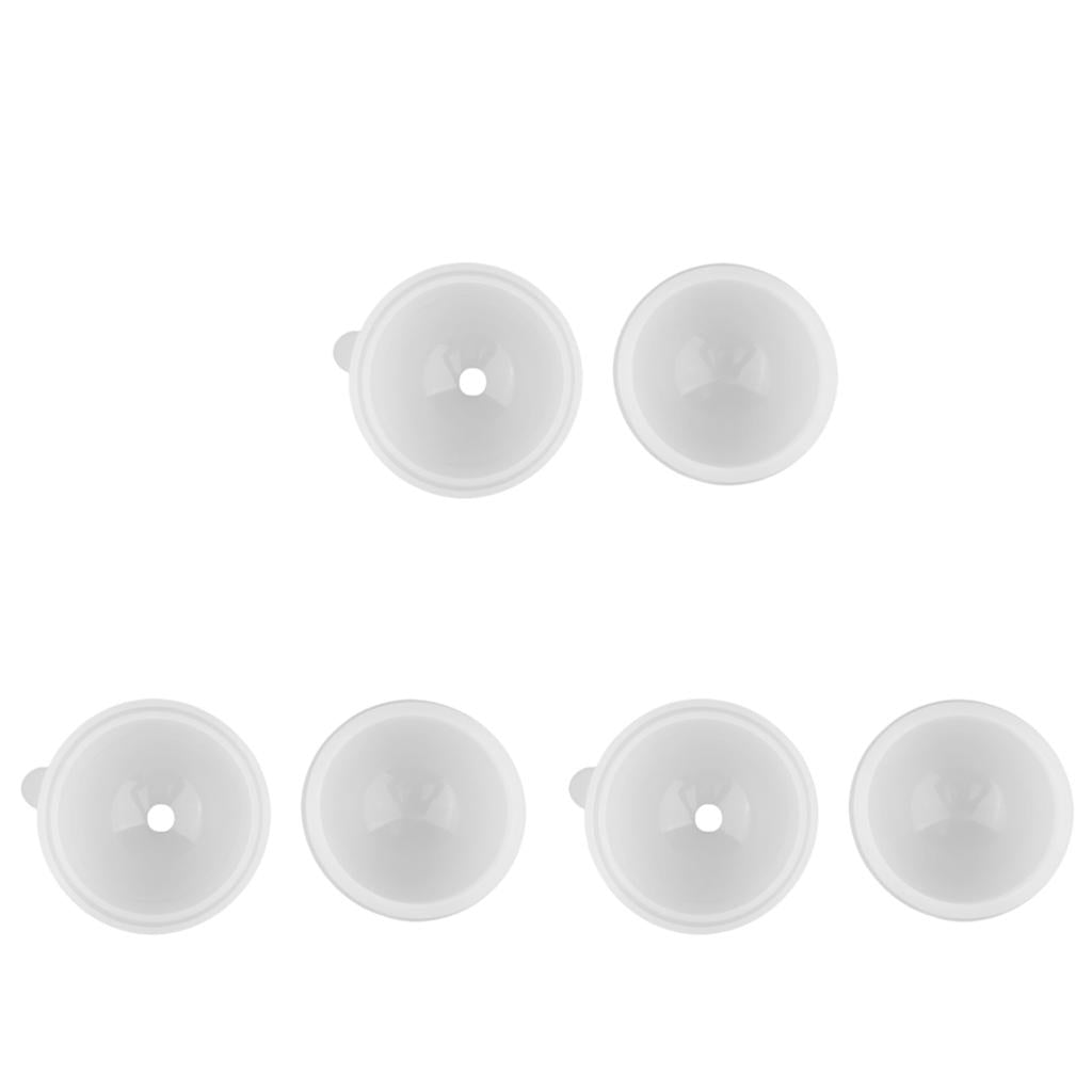 3pcs DIY Sphere Ball Silicone Mold for Resin Jewelry Making 80/90/100mm