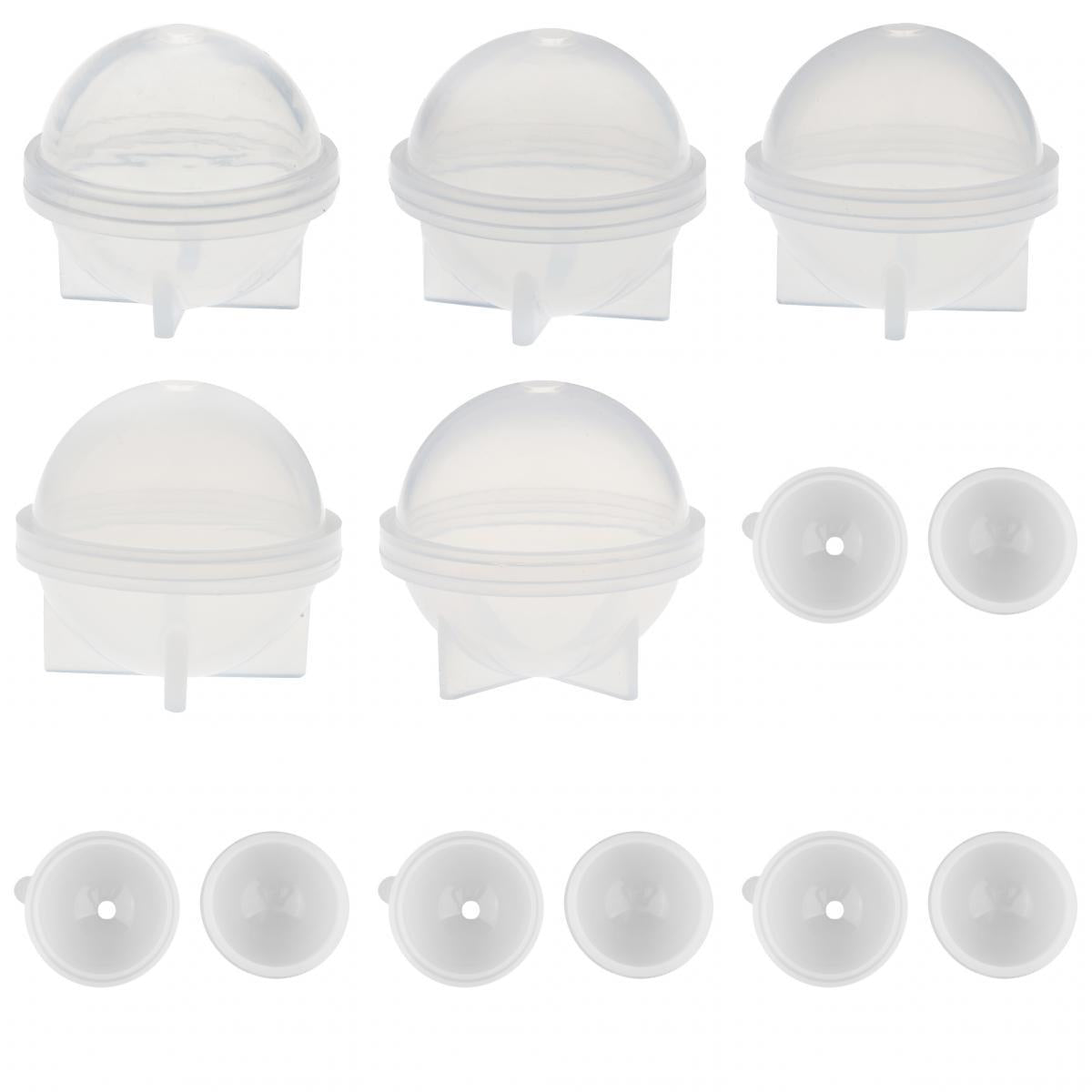 9 Sizes DIY Sphere Ball Silicone Mold Mould for Resin Casting Jewelry Making