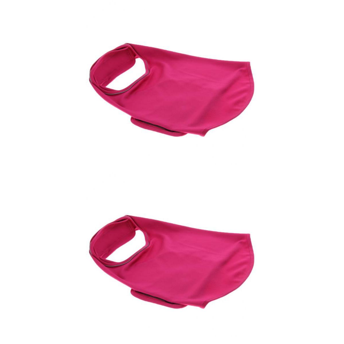 2x Dog Anxiety Calming Wrap Coat Vest for Vet Visiting Training (XS/L)