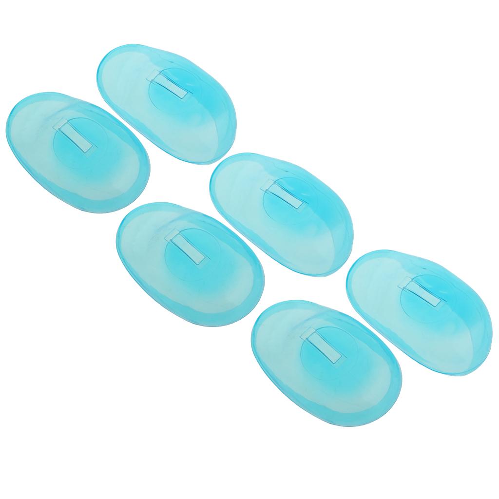 3 Pair Salon Ear Cover Guard Hair Dye Coloring Curling Ears Shield Protector