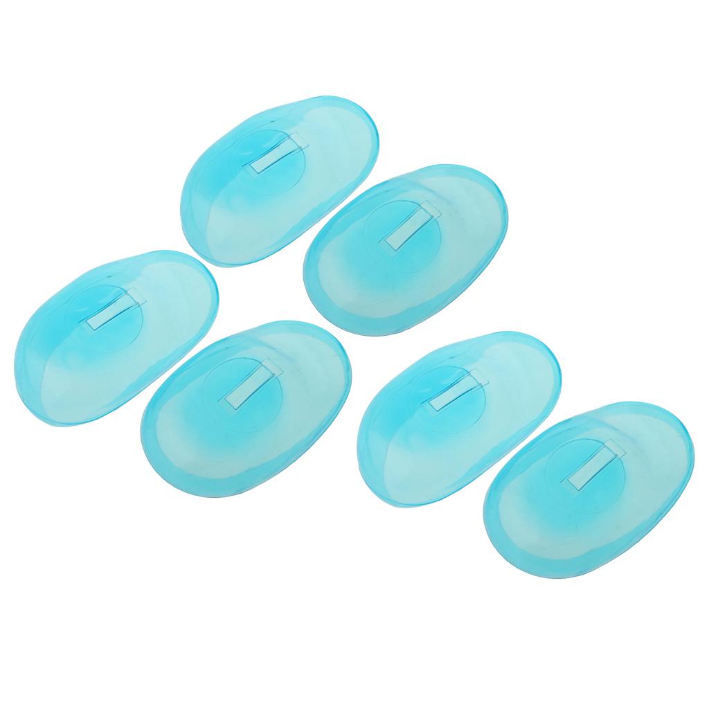 3 Pair Salon Ear Cover Guard Hair Dye Coloring Curling Ears Shield Protector