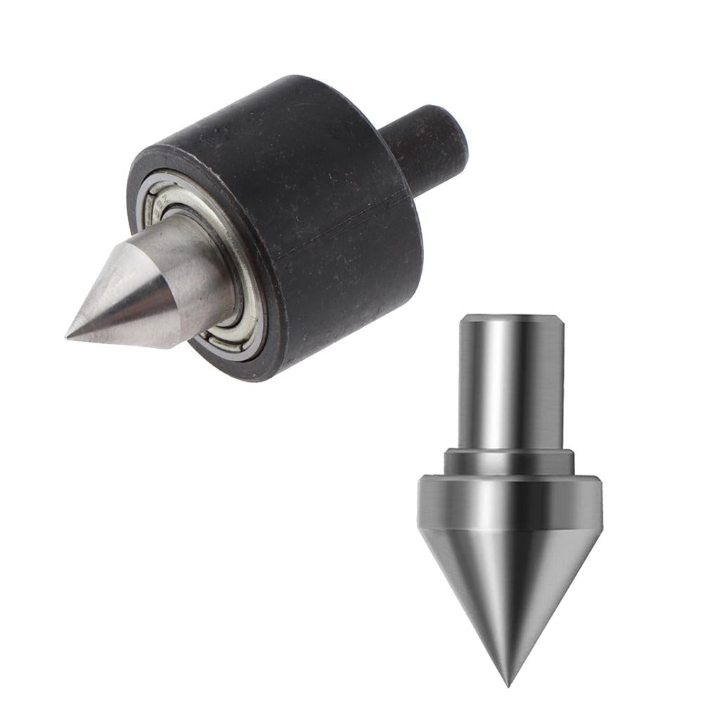2Pcs Lathe Tailstock Center Thimble And Drill Chuck Adapter