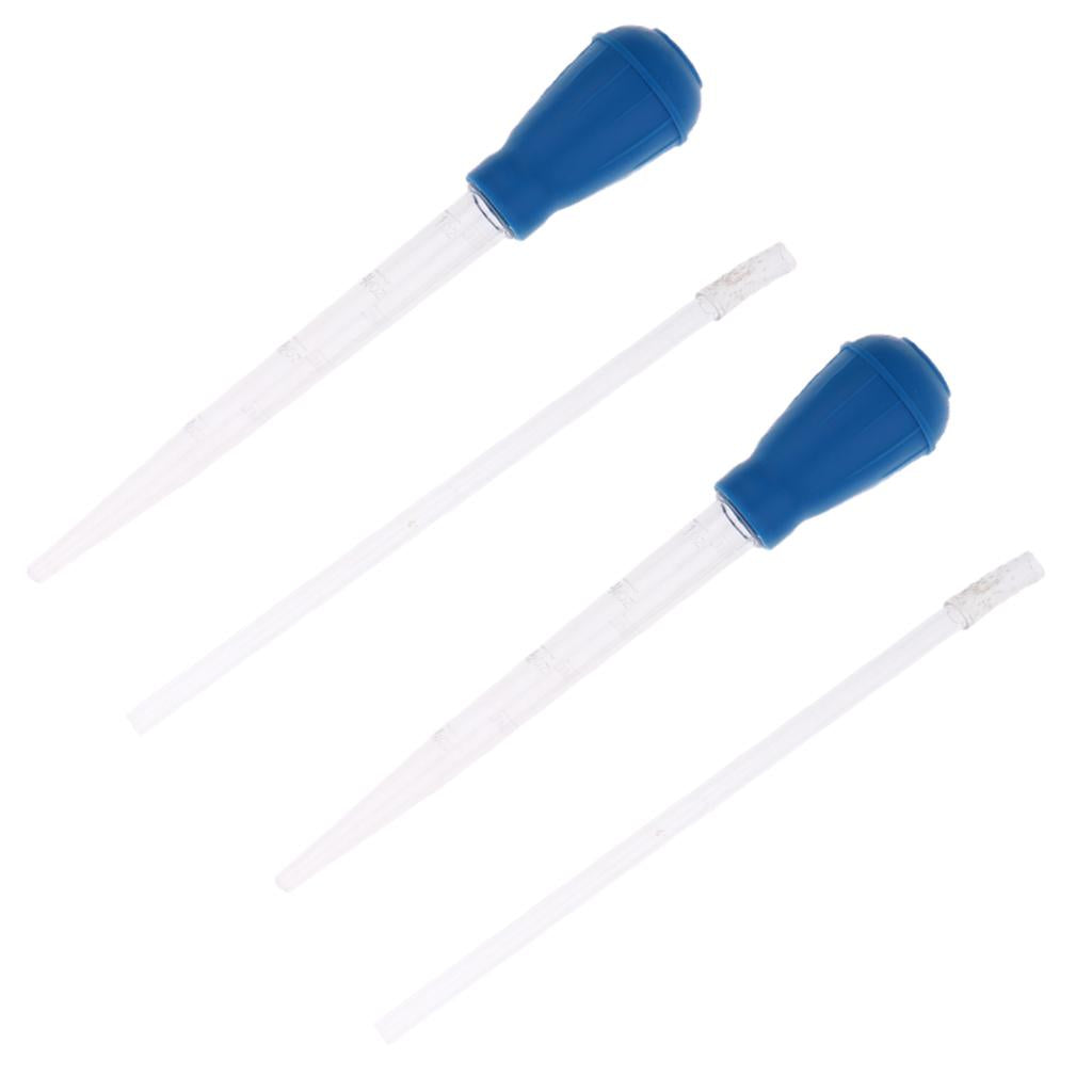 2x Helpful Aquarium Clean Pipette Dropper Fish Tank Cleaner Coral Feeder