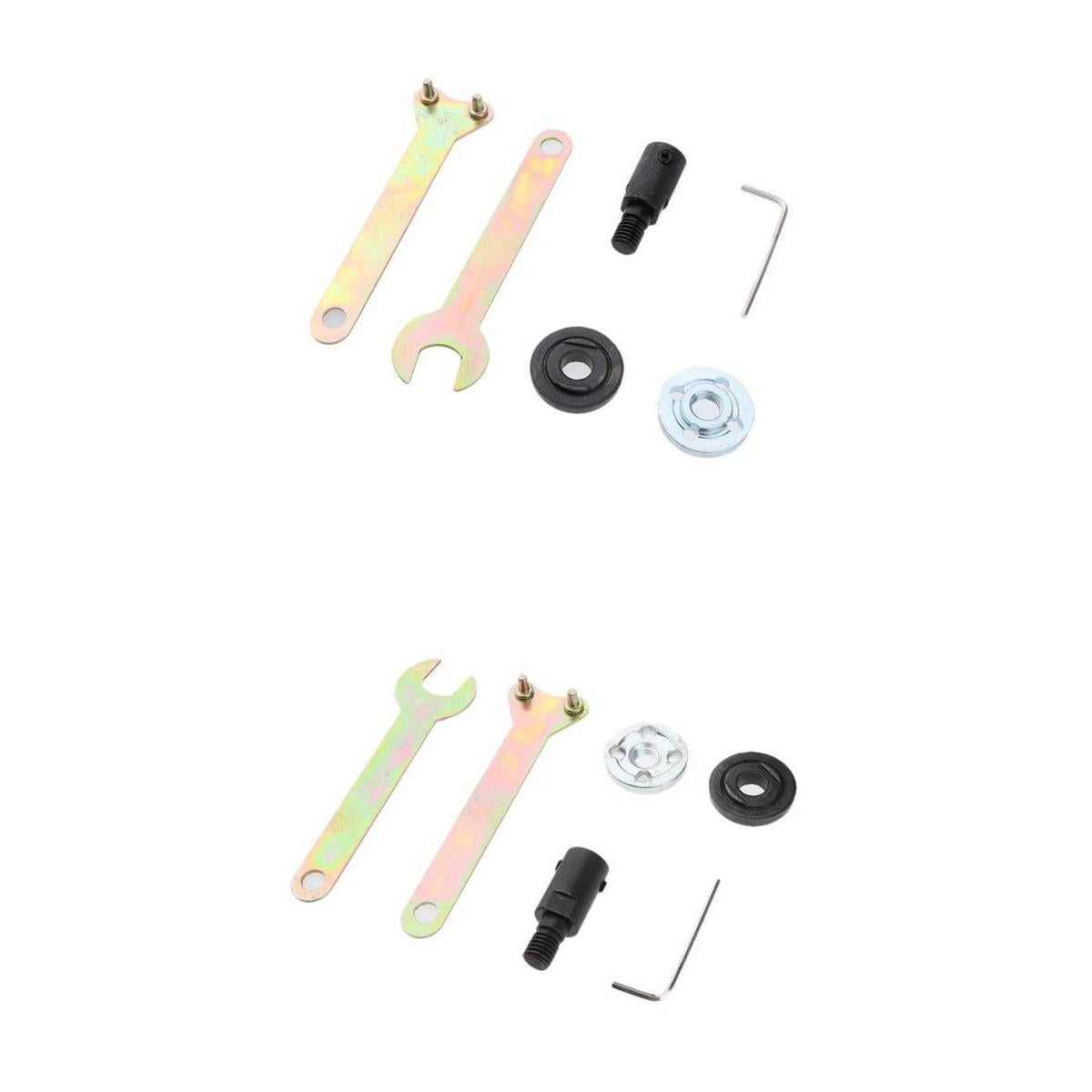 2Pcs M10 Motor Shaft Rod Coupler Sleeve Saw Angle Grinder Drill Adapter Set
