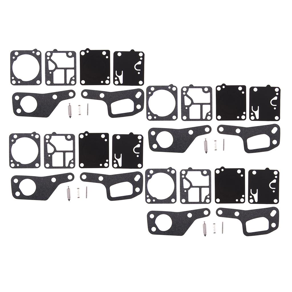 4 x Zama M1M7 RB19 Carb Kit McCulloch Chainsaw Mini Mac 110 120 130 140 Carb