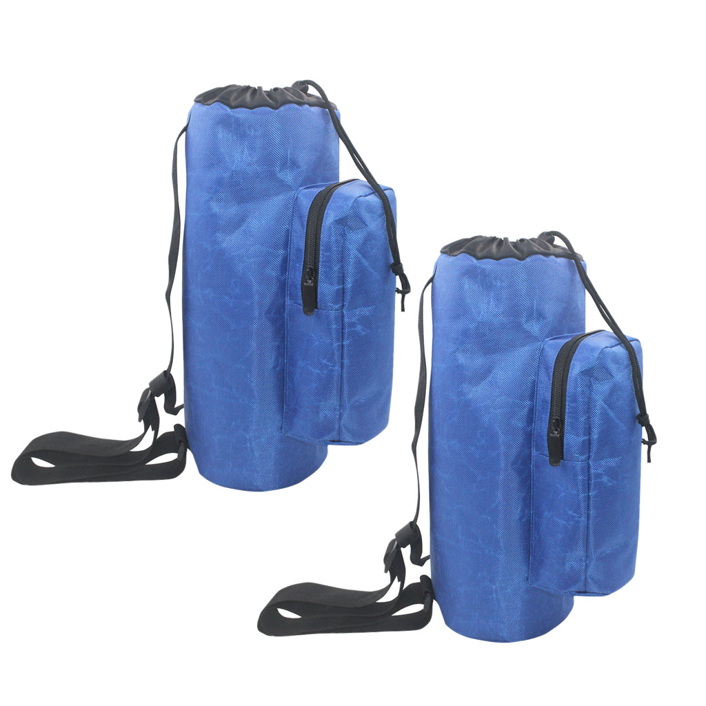 2x Waterproof Shockproof Oxygen Cylinder Tank Holder Backpack Bag Adjustable