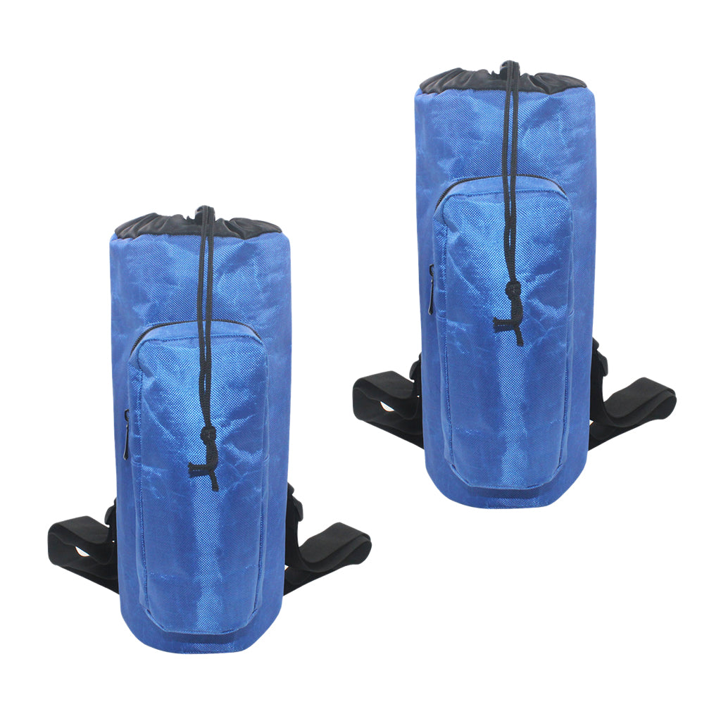 2x Waterproof Shockproof Oxygen Cylinder Tank Holder Backpack Bag Adjustable