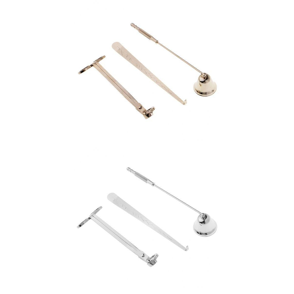 6Pcs Stainless Steel Candle Wick Trimmer Snuffer Candle Accessories Tool Set