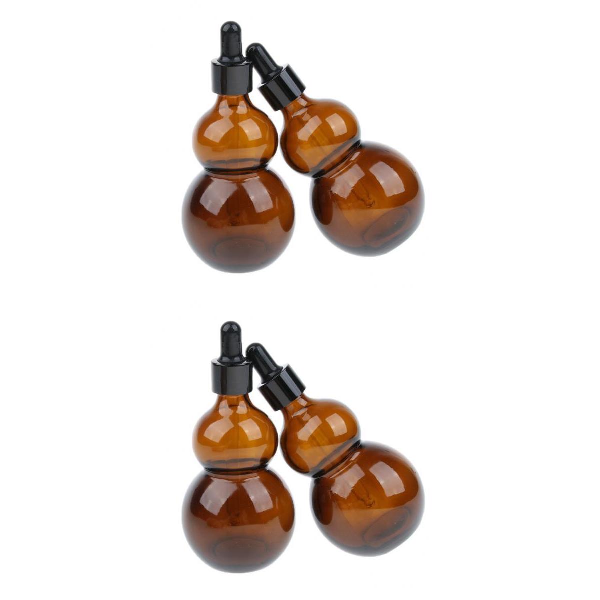 4x Empty Glass Essential Oil Liquid Aromatherapy Dropper Bottles 50ml/100ml