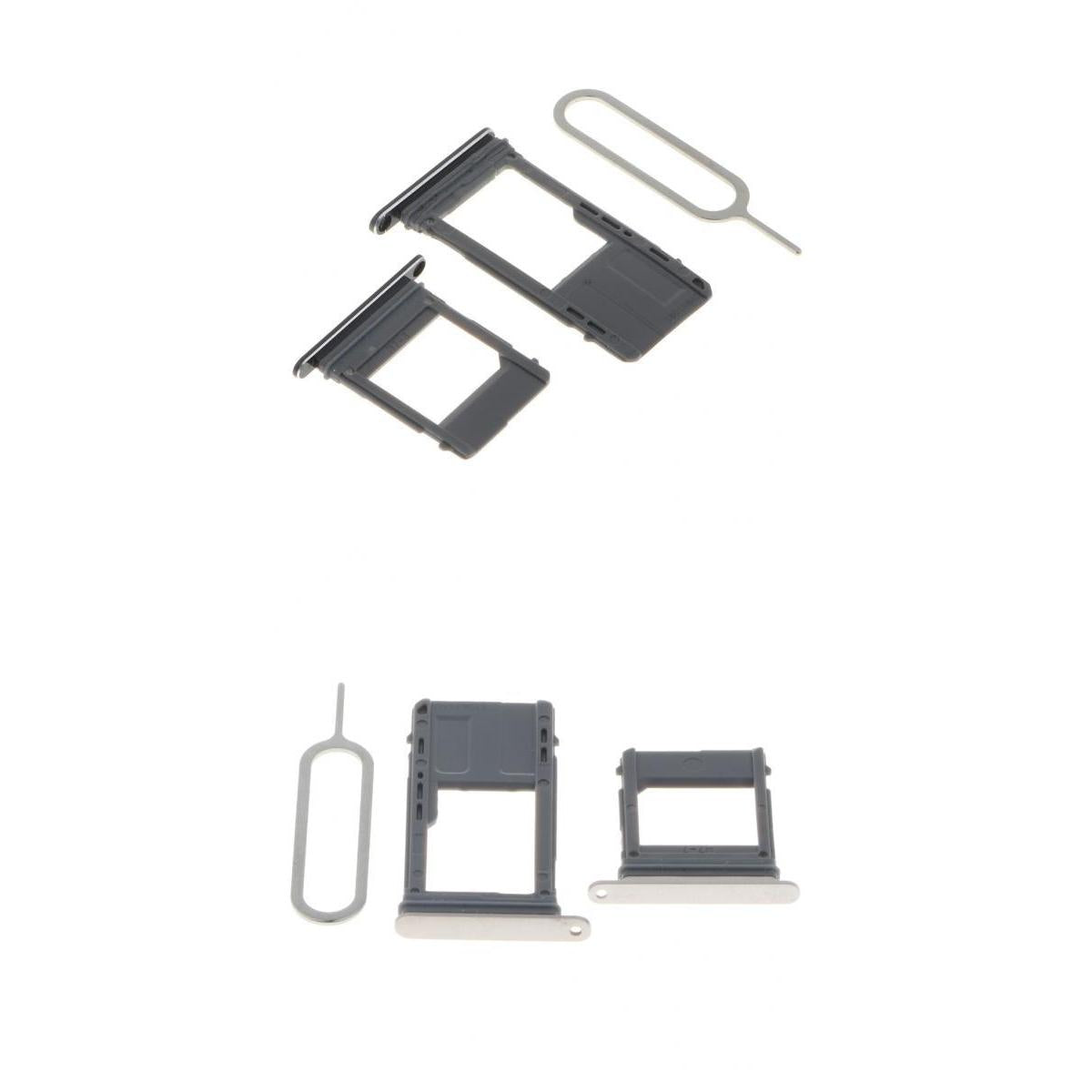 2 Pieces Sim Card Holder Slot Tray Replacement for Samsung A5 A7 2017 A520