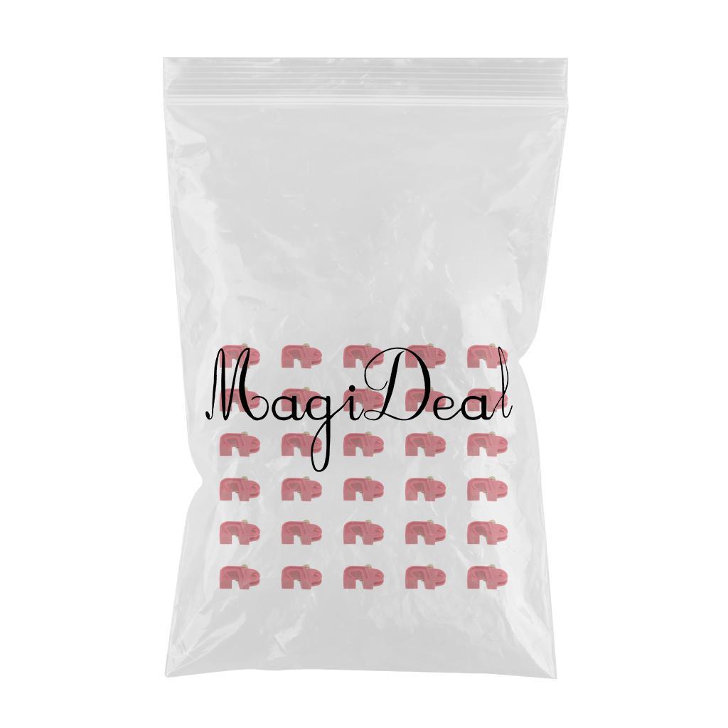 30PCS Universal Circuit Breaker Lockout Red with Twisted Screw
