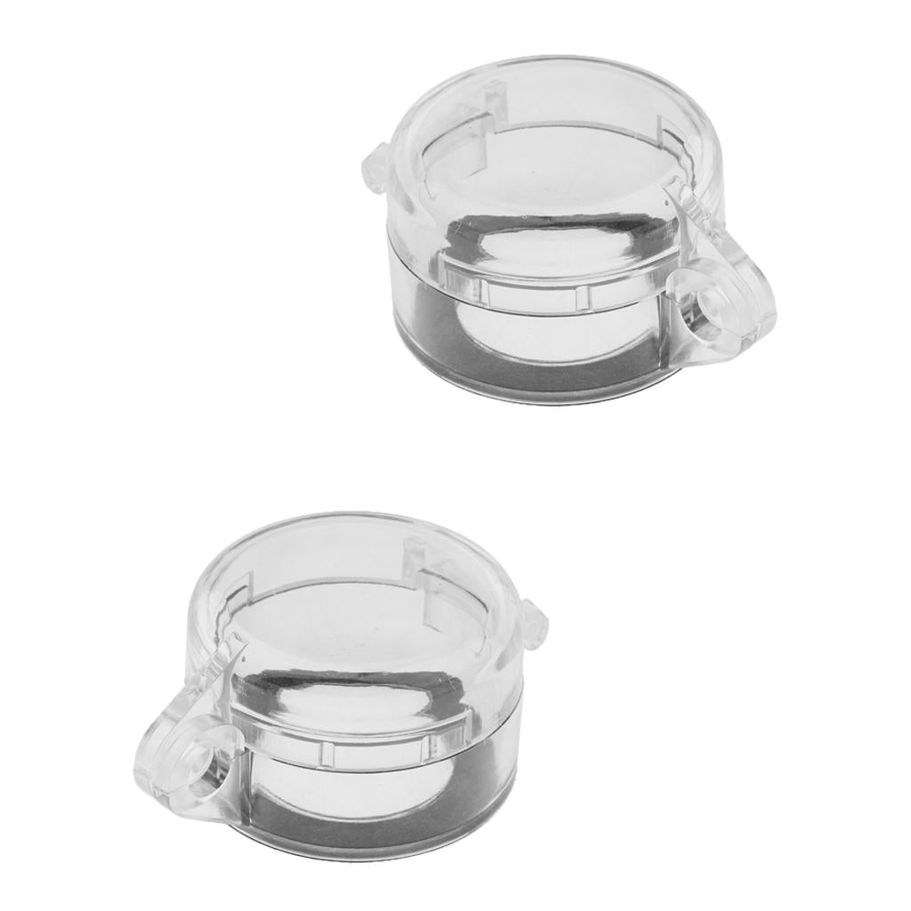 2x Universal Wall Switch Lockout Cover for Oven Cooker Gas Hob Key Knob 30mm