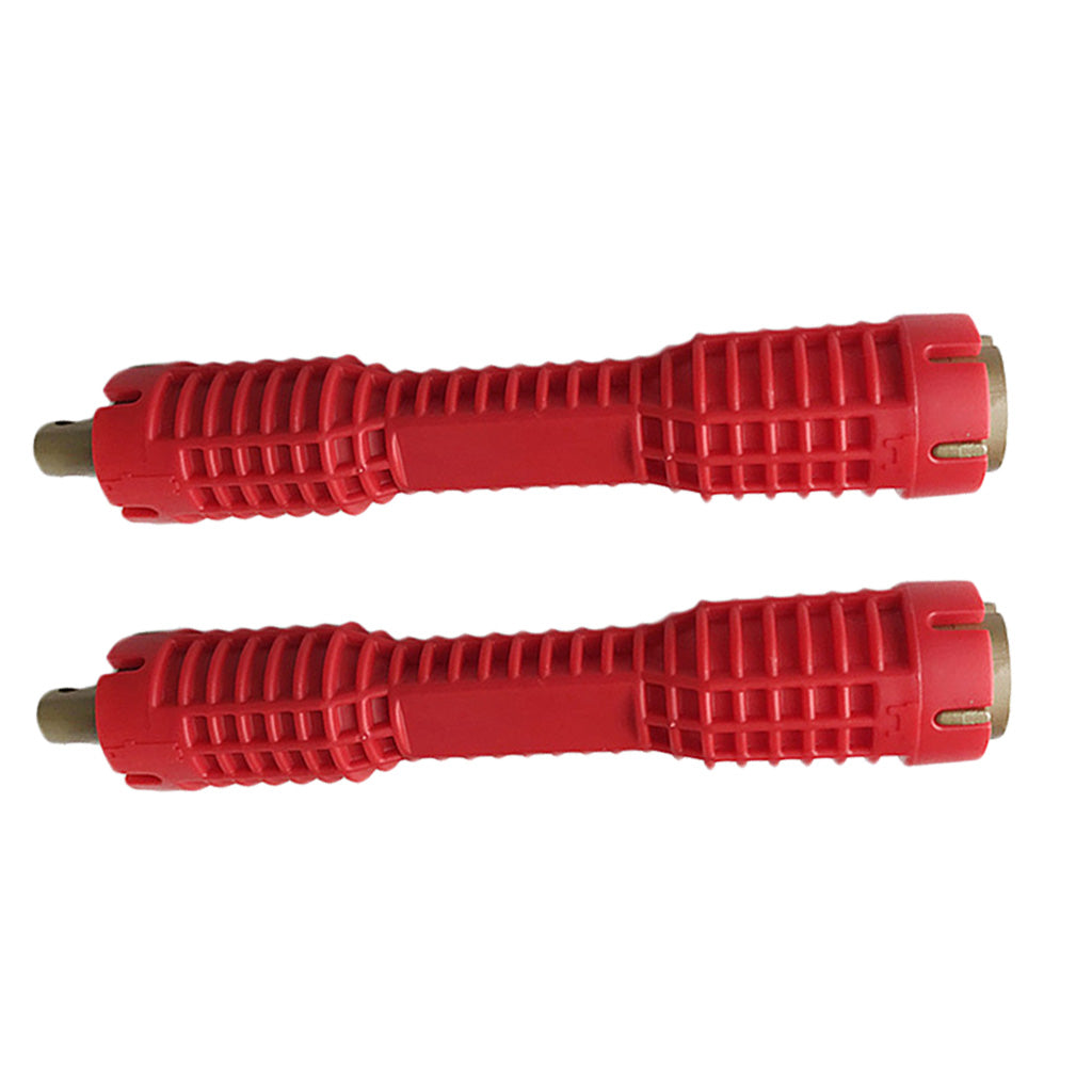 2pcs Plumbing Valve Wrench Adjustable Installation EZ Change Faucet Tool