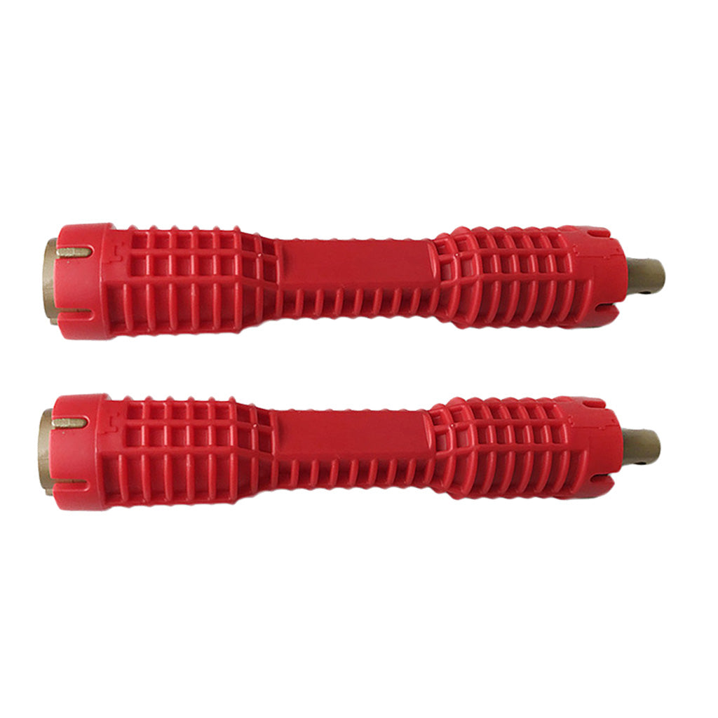2pcs Plumbing Valve Wrench Adjustable Installation EZ Change Faucet Tool