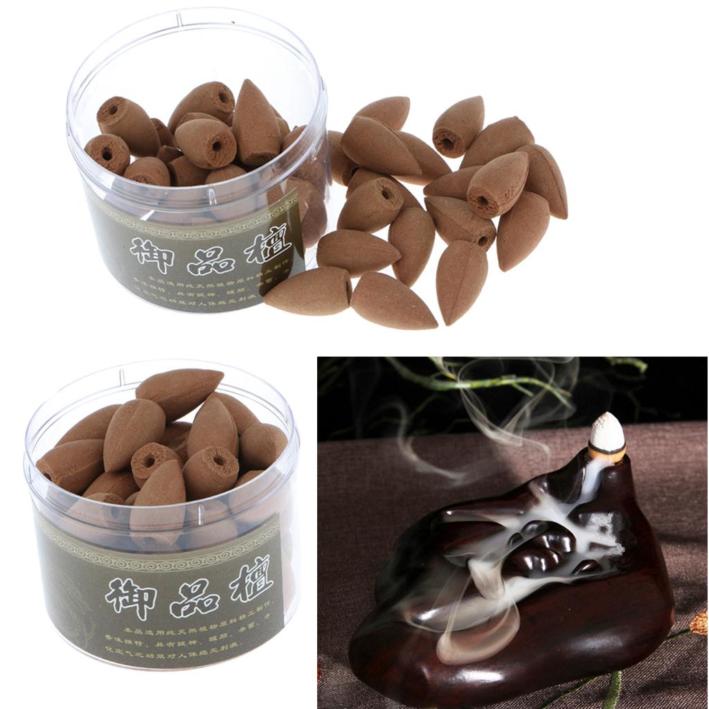 80Pcs Backflow Incense Cones Natural Incense Cone Incense For Home,Patio