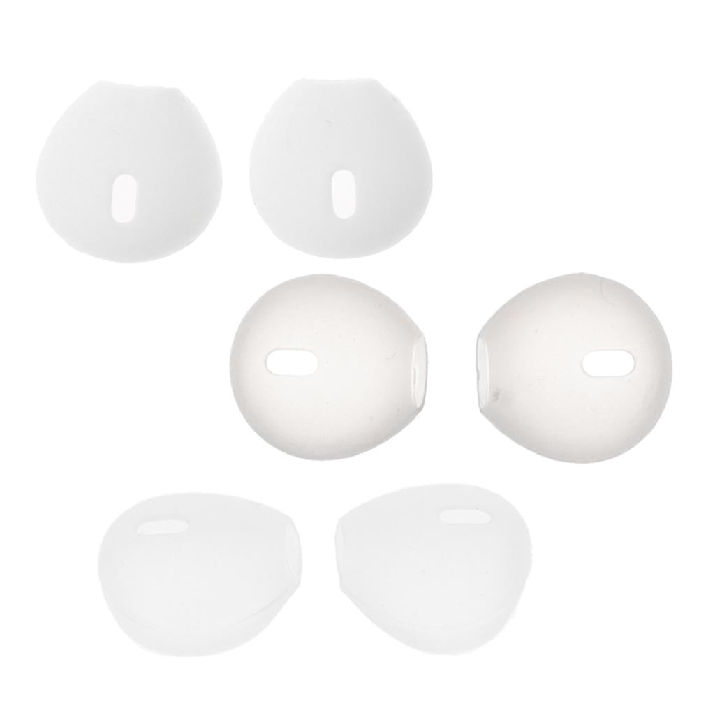 3 Pair Silicone Earbuds Eartip Caps for Apple AirPods iPhone 7 Earpods