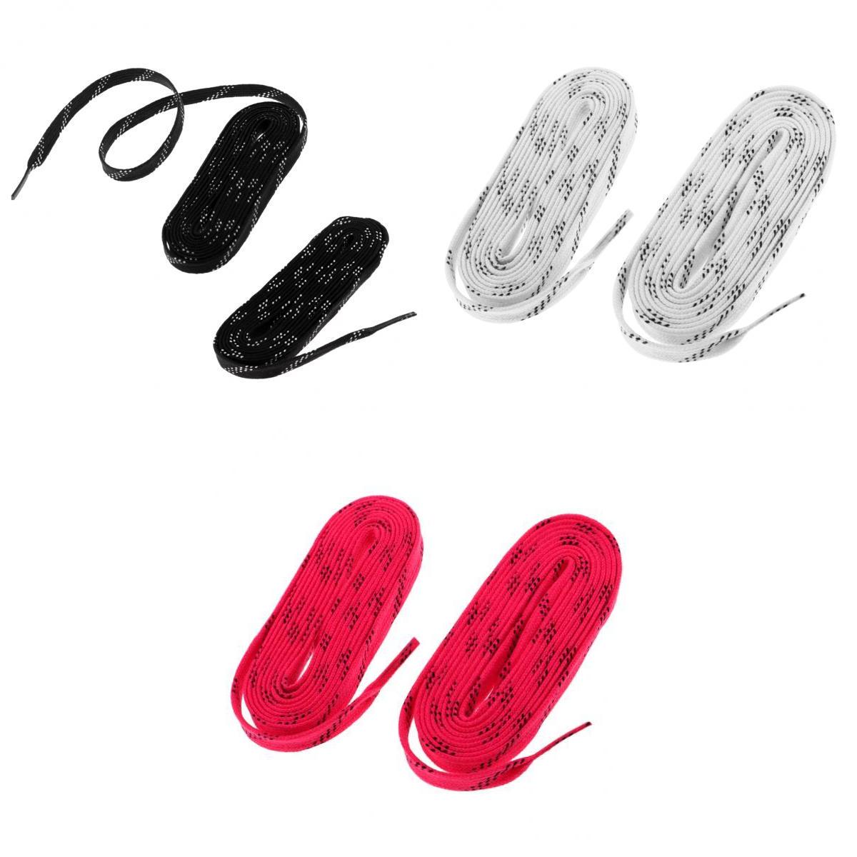3 Pairs 96 inch Sports Ice Hockey Skates Shoe Laces Shoelace Replacement