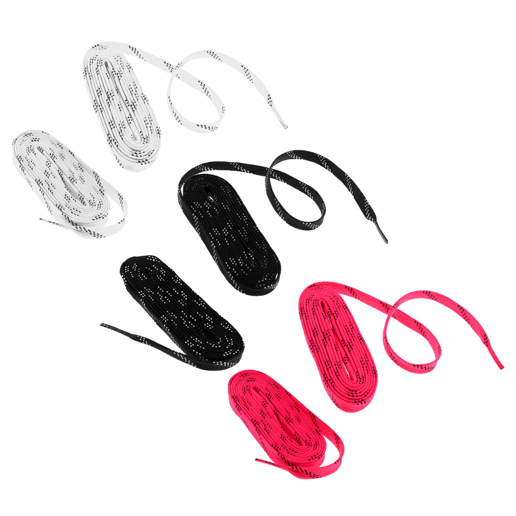 3 Pairs 96 inch Sports Ice Hockey Skates Shoe Laces Shoelace Replacement