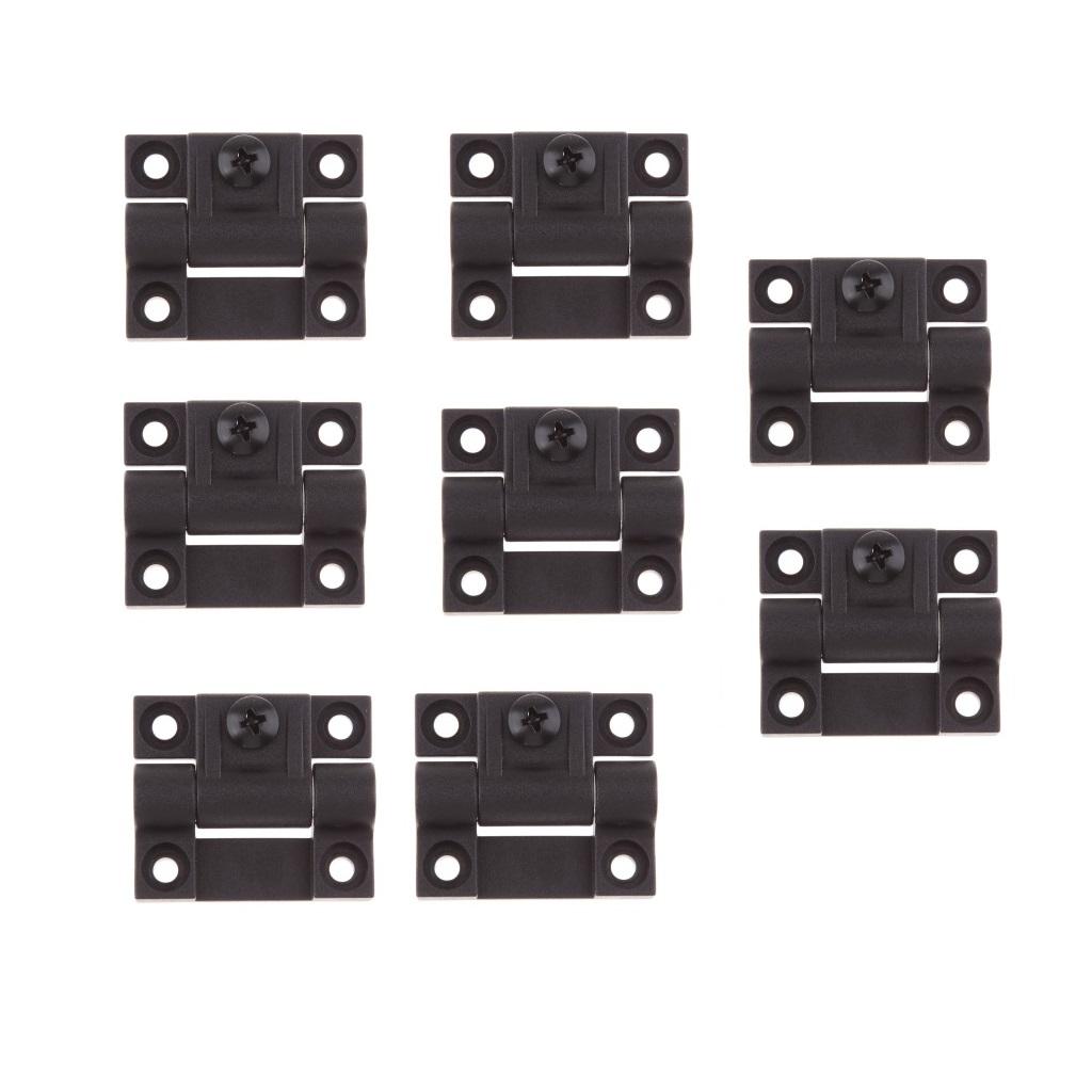 8x Torque Hinge Position Control Replacement for Southco E6-10-301-20 Black