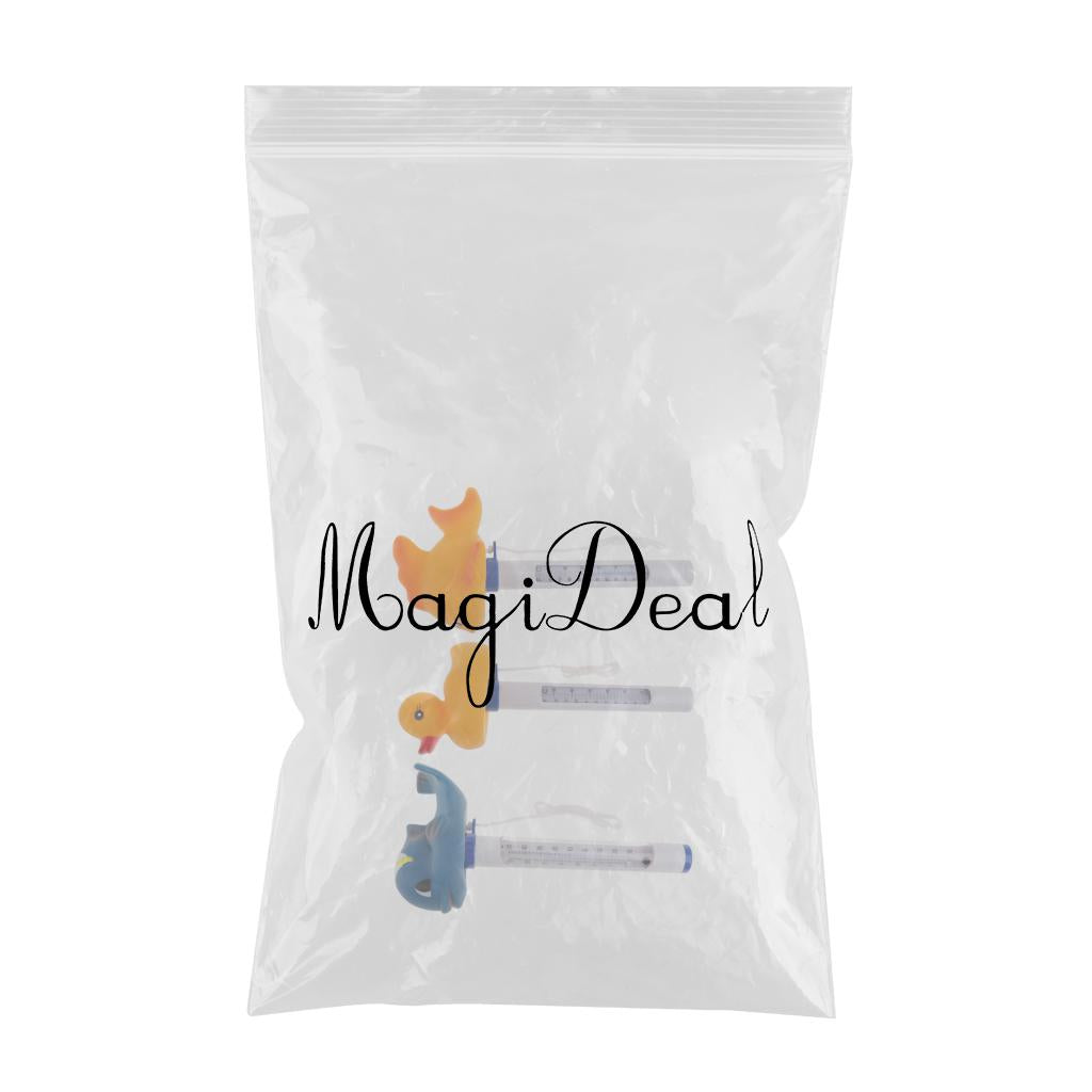 3Pcs Pool&Spas Thermometer Floating Swimming Water Temperature with Rope