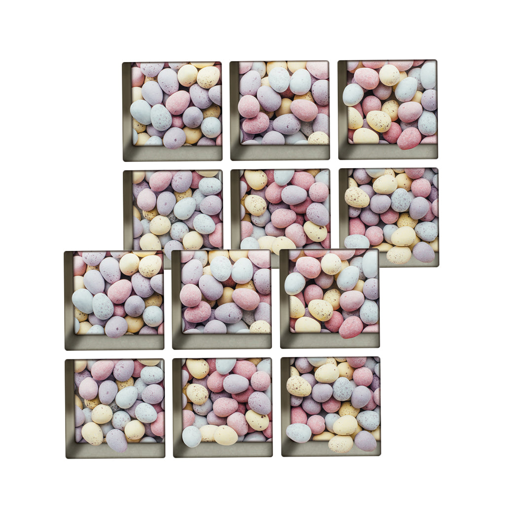 12pcs 3D Effect Non Slip and Waterproof Bathtub Sticker Stone Pattern