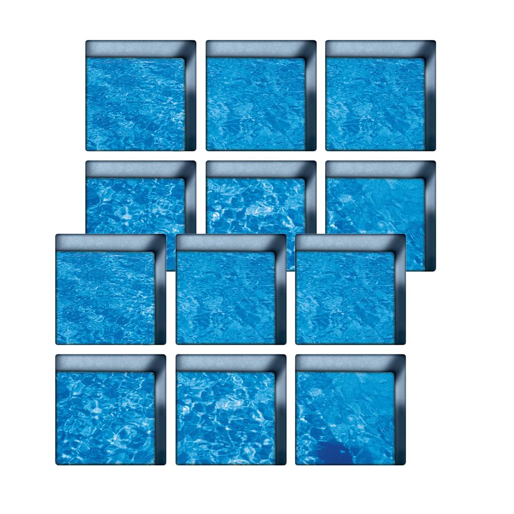 3D Effect Anti Slip Waterproof Bathtub Sticker Safety Bath Shower Treads