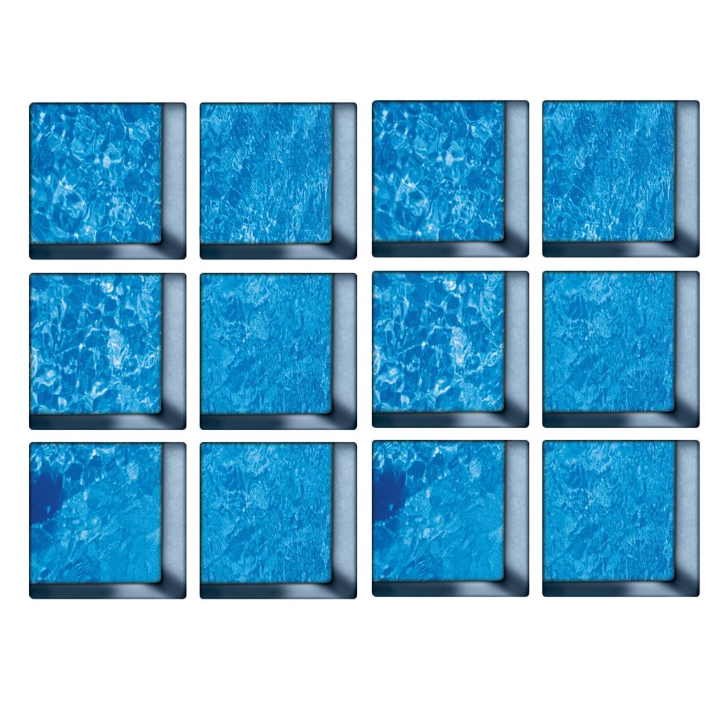 3D Effect Anti Slip Waterproof Bathtub Sticker Safety Bath Shower Treads