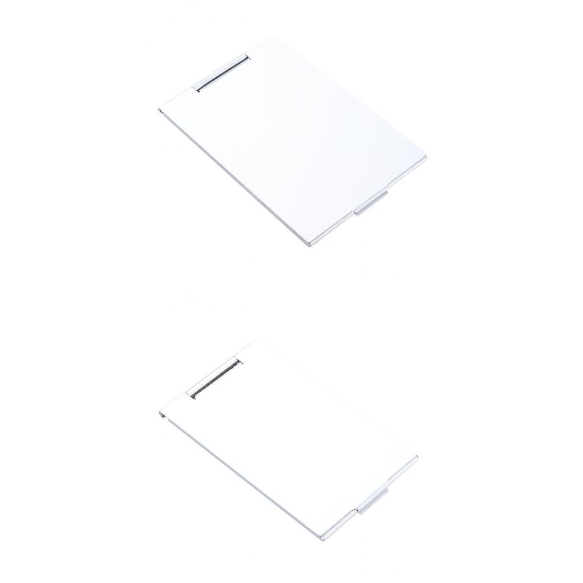 2pcs Fashion Pocket Square Vanity Mirror Lovely Portable Cute Makeup Mirror